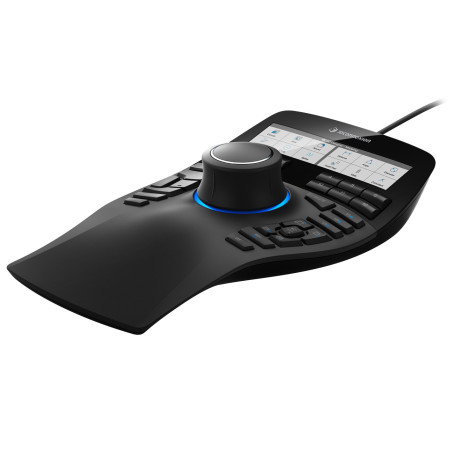 3Dconnexion SpaceMouse Enterprise Kit 2 mouse Ufficio Ambidestro RF Wireless + USB Type-A 6DoF