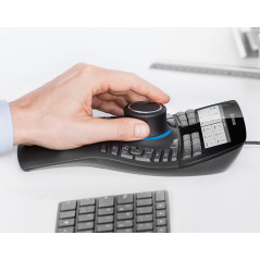 3Dconnexion SpaceMouse Enterprise Kit 2 mouse Ufficio Ambidestro RF Wireless + USB Type-A 6DoF