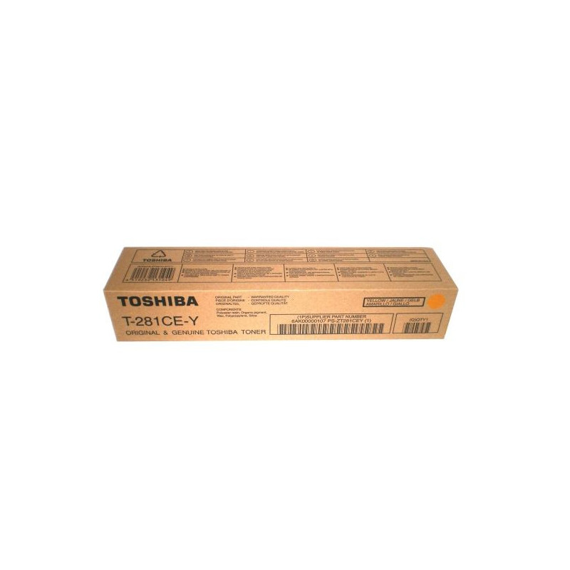 Dynabook T-281CE-Y cartuccia toner 1 pz Originale Giallo Dynabook T-281CE-Y cartuccia toner 1 pz Originale Giallo