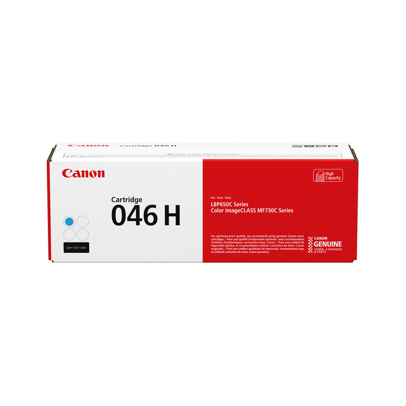 Canon 046 H cartuccia toner 1 pz Originale Ciano Canon 046 H cartuccia toner 1 pz Originale Ciano