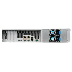 Asustor AS7112RDX NAS Armadio (2U) Intel Xeon E E-2224 8 GB Nero