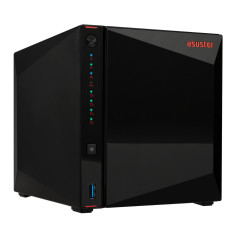 Asustor AS5404T server NAS e di archiviazione Intel® Celeron® N5105 4 GB DDR4 0 TB ADM Nero
