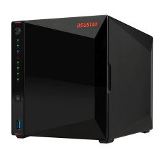 Asustor AS5404T server NAS e di archiviazione Intel® Celeron® N5105 4 GB DDR4 0 TB ADM Nero