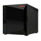 Asustor AS5404T server NAS e di archiviazione Intel® Celeron® N5105 4 GB DDR4 0 TB ADM Nero Asustor AS5404T server NAS e di archiviazione Intel® Celeron® N5105 4 GB DDR4 0 TB ADM Nero