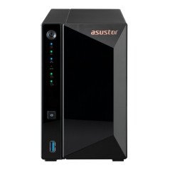 Asustor DRIVESTOR 2 Pro Gen2 AS3302T v2 NAS Realtek RTD1619B 2 GB DDR4 ADM Nero