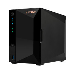 Asustor DRIVESTOR 2 Pro Gen2 AS3302T v2 NAS Realtek RTD1619B 2 GB DDR4 ADM Nero