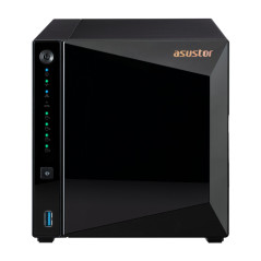 Asustor DRIVESTOR 4 Pro Gen2 AS3304T V2 NAS Realtek RTD1619B 2 GB DDR4 ADM Nero