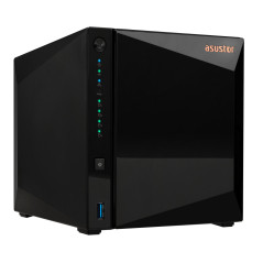 Asustor DRIVESTOR 4 Pro Gen2 AS3304T V2 NAS Realtek RTD1619B 2 GB DDR4 ADM Nero