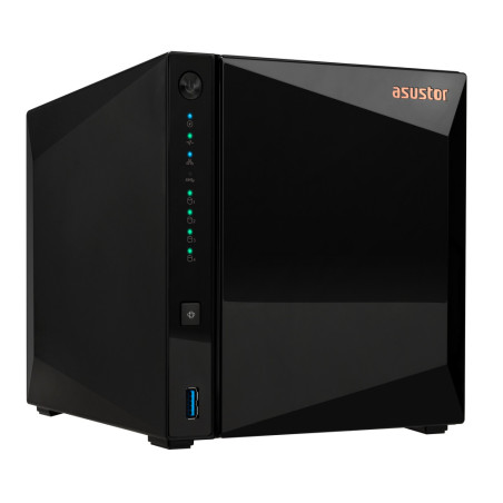 Asustor DRIVESTOR 4 Pro Gen2 AS3304T V2 NAS Realtek RTD1619B 2 GB DDR4 ADM Nero