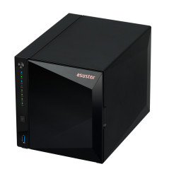 Asustor DRIVESTOR 4 Pro Gen2 AS3304T V2 NAS Realtek RTD1619B 2 GB DDR4 ADM Nero
