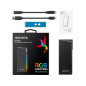ADATA AEC700GU32G2-CGY contenitore di unità di archiviazione Box esterno SSD Nero M.2