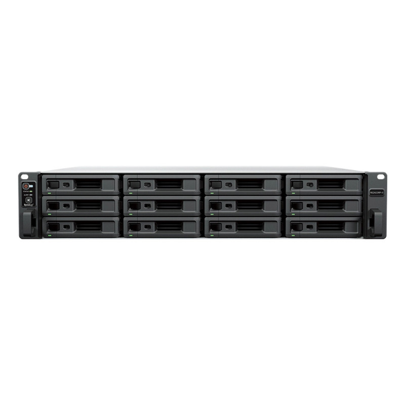 Synology RackStation RS2423RP+II NAS Armadio (2U) AMD Ryzen V1780B 8 GB DDR4 0 TB DiskStation Manager Nero
