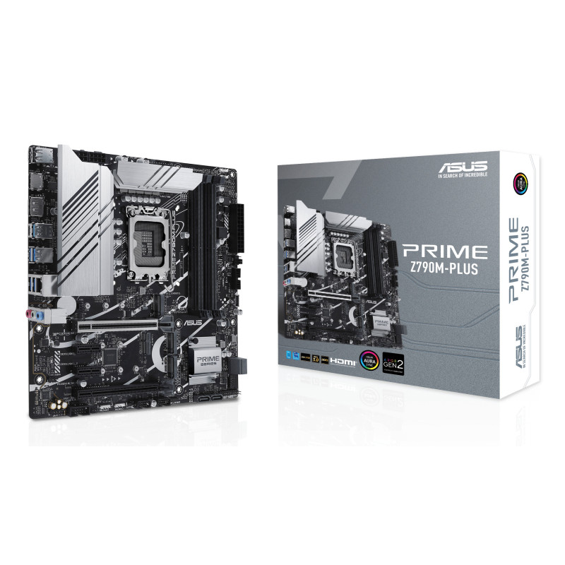ASUS PRIME Z790M-PLUS Intel Z790 LGA 1700 micro ATX ASUS PRIME Z790M-PLUS Intel Z790 LGA 1700 micro ATX