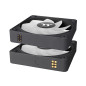Thermaltake CL-F193-PL14SW-A sistema di raffreddamento per computer Case per computer Ventilatore 14 cm Nero 3 pz Thermaltake CL-F193-PL14SW-A sistema di raffreddamento per computer Case per computer Ventilatore 14 cm Nero 3 pz