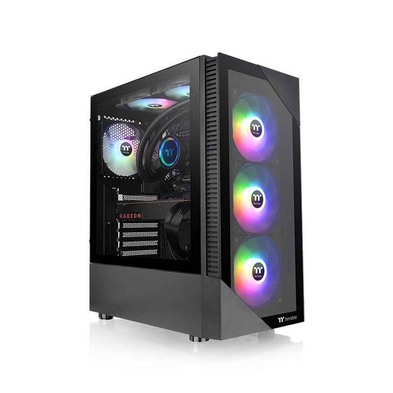 Thermaltake View 200 TG ARGB Midi Tower Nero Thermaltake View 200 TG ARGB Midi Tower Nero
