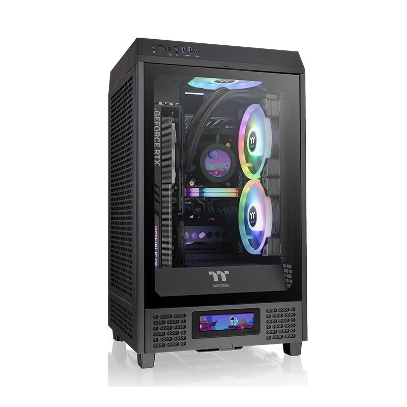 Thermaltake The Tower 200 Mini Tower Nero Thermaltake The Tower 200 Mini Tower Nero