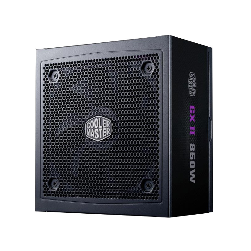 Cooler Master GX II Gold 850 ATX 3.1 alimentatore per computer 850 W 24-pin ATX Nero Cooler Master GX II Gold 850 ATX 3.1 alimentatore per computer 850 W 24-pin ATX Nero