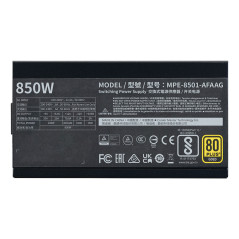 Cooler Master MWE Gold 850 V2 ATX 3.1 alimentatore per computer 850 W 24-pin ATX Nero