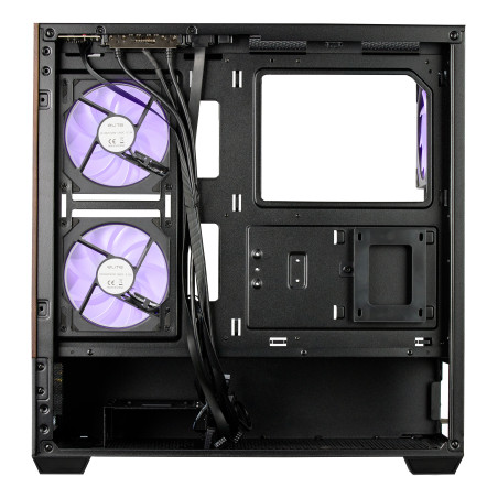 Cooler Master Elite 690 Wood Midi Tower Nero