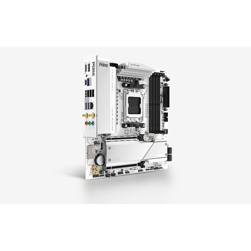 Sapphire N-- PURE B850M WIFI 1xHDMI 1.4 1xDP 1.2 AMD B850 Socket AM5 micro ATX Sapphire N-- PURE B850M WIFI 1xHDMI 1.4 1xDP 1.2 AMD B850 Socket AM5 micro ATX