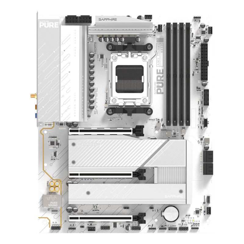 Sapphire PURE B850A WIFI 7 AMD B850 Socket AM5 ATX