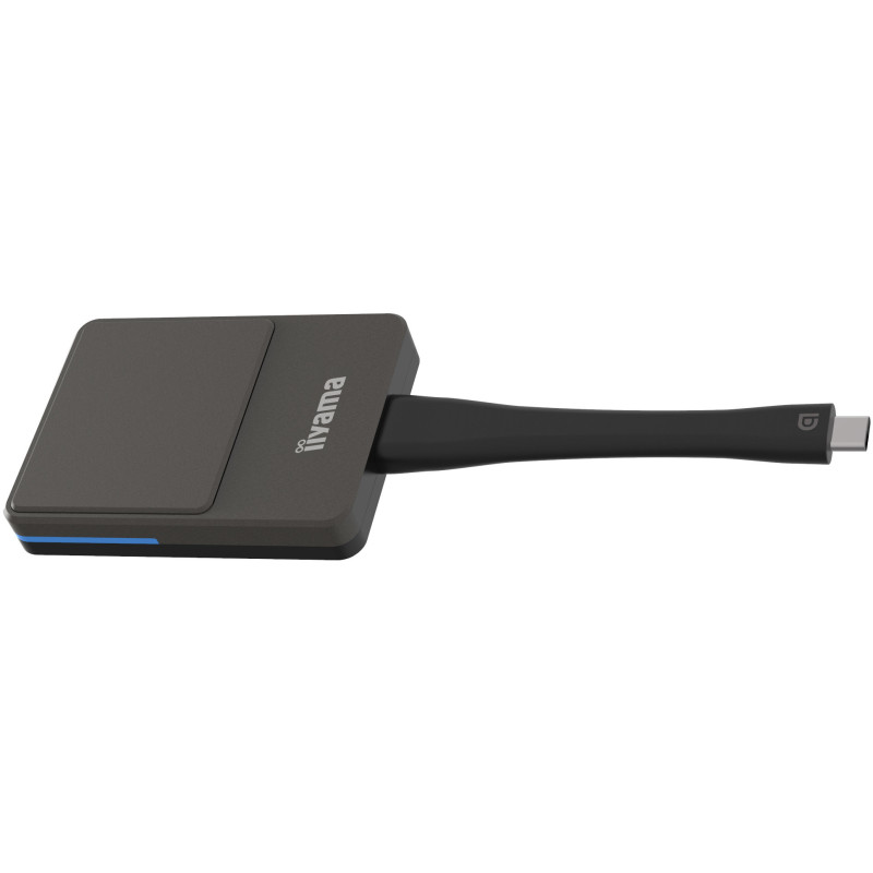 iiyama WP D002C dongle Smart TV USB 4K Ultra HD Nero, Argento iiyama WP D002C dongle Smart TV USB 4K Ultra HD Nero, Argento