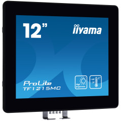 iiyama TF1215MC-B1 Monitor PC 30,7 cm (12.1") 1024 x 768 Pixel LCD Touch screen Nero