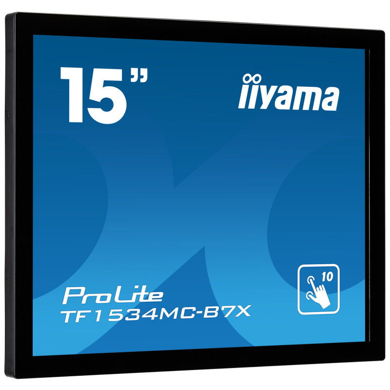iiyama TF1534MC-B7X Monitor PC 38,1 cm (15") 1024 x 768 Pixel XGA LED Touch screen Multi utente Nero