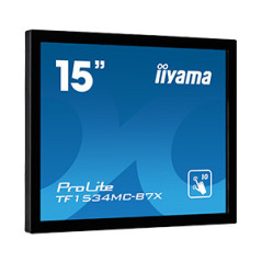 iiyama TF1534MC-B7X Monitor PC 38,1 cm (15") 1024 x 768 Pixel XGA LED Touch screen Multi utente Nero
