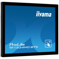 iiyama TF1534MC-B7X Monitor PC 38,1 cm (15") 1024 x 768 Pixel XGA LED Touch screen Multi utente Nero