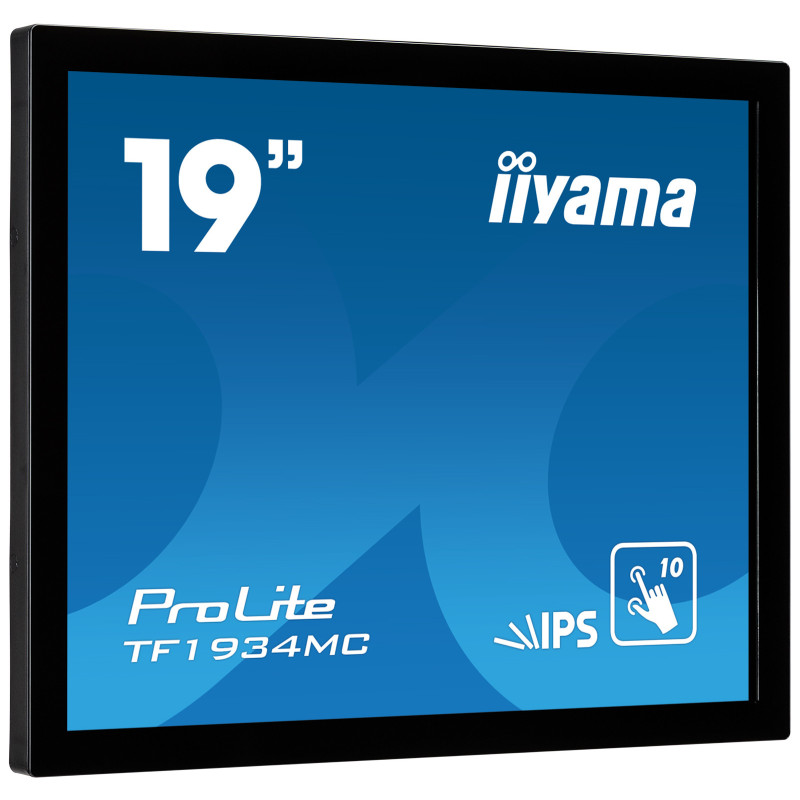 iiyama ProLite TF1934MC-B7X Monitor PC 48,3 cm (19") 1280 x 1024 Pixel SXGA LED Touch screen Nero