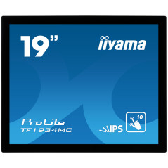 iiyama ProLite TF1934MC-B7X Monitor PC 48,3 cm (19") 1280 x 1024 Pixel SXGA LED Touch screen Nero