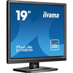 iiyama ProLite E1980S-B1 Monitor PC 48,3 cm (19") 1280 x 1024 Pixel VGA LED Nero