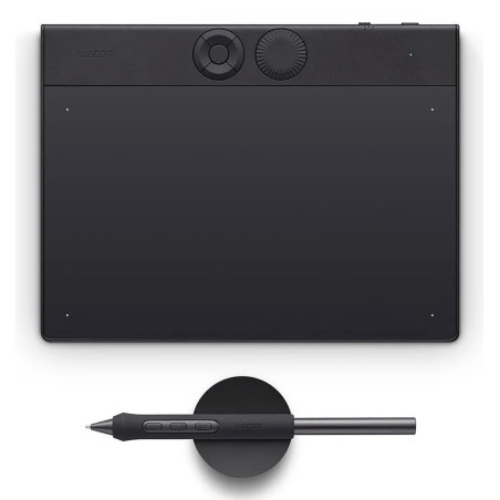 Wacom Intuos Pro Small – 2025 tavoletta grafica Nero 187 x 105 mm USB Bluetooth