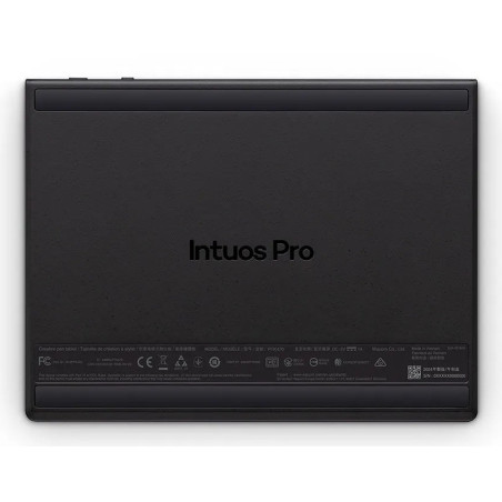 Wacom Intuos Pro Small – 2025 tavoletta grafica Nero 187 x 105 mm USB/Bluetooth