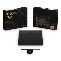 Wacom Intuos Pro Small – 2025 tavoletta grafica Nero 187 x 105 mm USB Bluetooth