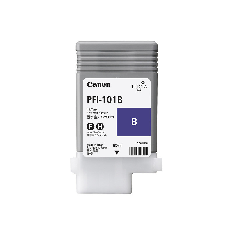 Canon PFI-101B cartuccia d'inchiostro 1 pz Originale Blu Canon PFI-101B cartuccia d'inchiostro 1 pz Originale Blu