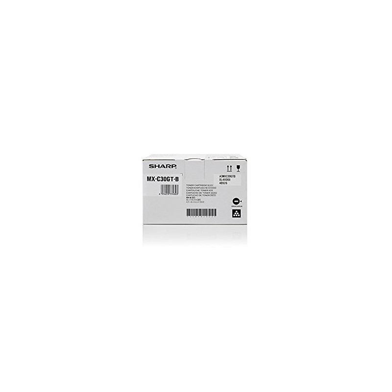 Sharp MXC30GTB cartuccia toner 1 pz Originale Nero Sharp MXC30GTB cartuccia toner 1 pz Originale Nero