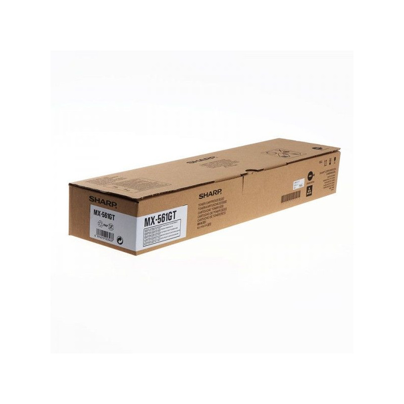 Sharp MX561GT cartuccia toner 1 pz Originale Nero Sharp MX561GT cartuccia toner 1 pz Originale Nero