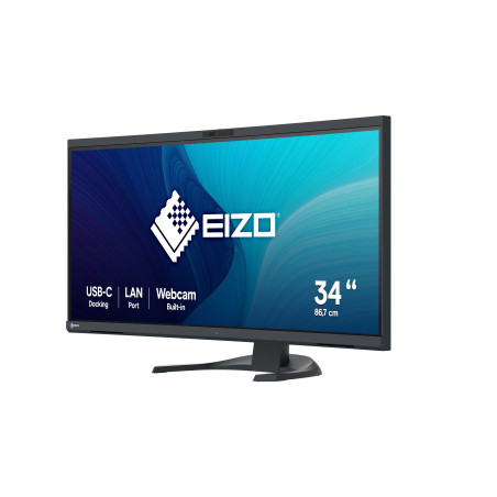 EIZO FlexScan EV3450XC-BK Monitor PC 86,6 cm (34.1") 3440 x 1440 Pixel UltraWide Quad HD LCD Nero