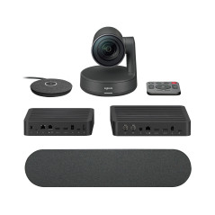 Logitech Rally Plus sistema di conferenza 10 persona(e) Collegamento ethernet LAN Sistema di videoconferenza di gruppo