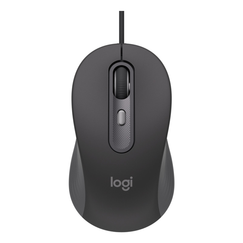 Logitech Signature Wired M520 for Business mouse Ufficio Ambidestro USB tipo-C Ottico 4000 DPI