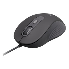 Logitech Signature Wired M520 for Business mouse Ufficio Ambidestro USB tipo-C Ottico 4000 DPI