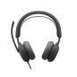 Logitech 981-001618 cuffia e auricolare Cablato A Padiglione Musica e Chiamate USB Type-C / USB Type-A Grafite Logitech 981-001618 cuffia e auricolare Cablato A Padiglione Musica e Chiamate USB Type-C / USB Type-A Grafite