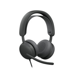Logitech 981-001618 cuffia e auricolare Cablato A Padiglione Musica e Chiamate USB Type-C   USB Type-A Grafite