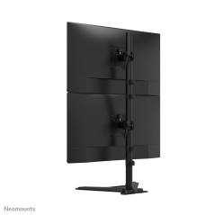 Neomounts DS45-600BL2V Supporto per doppio monitor 10-32"