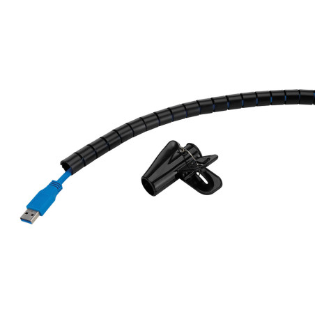 Neomounts ADS06-140BL Manicotto per cavi - per 1-3 cavi - universal