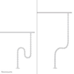 Neomounts ADS06-132WH Spina vertebrale - fissaggio magnetico - universale
