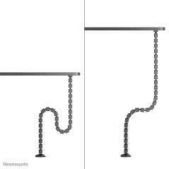 Neomounts ADS06-132BL Spina vertebrale - fissaggio magnetico - universale