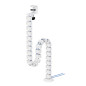 Neomounts ADS06-131WH Spina vertebrale - montaggio a morsetto - universale Neomounts ADS06-131WH Spina vertebrale - montaggio a morsetto - universale